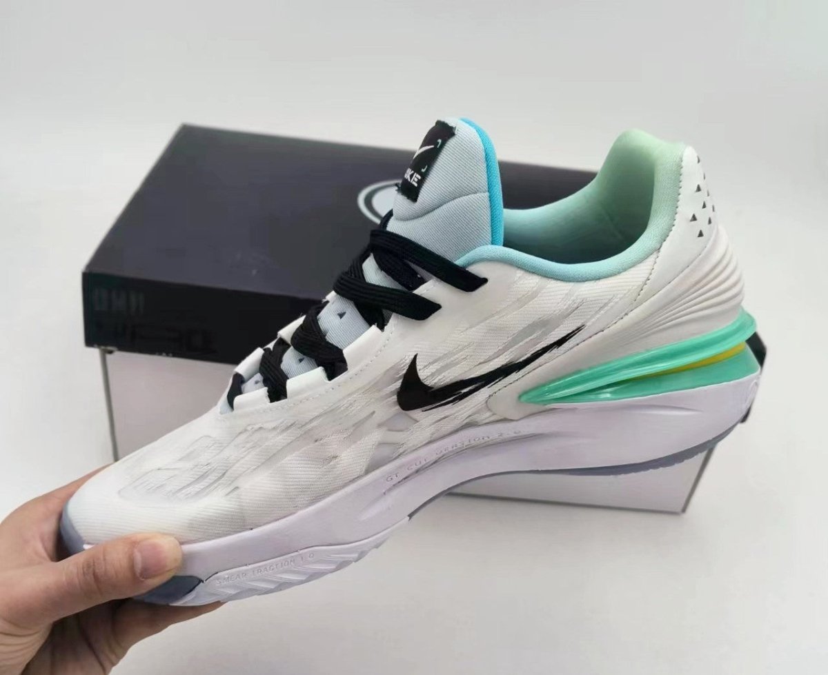 NIKE Zoom G.t. Cut 2 - Light Menta Opti Sneakers - Yellow Unisex Streetwear Limited Edition