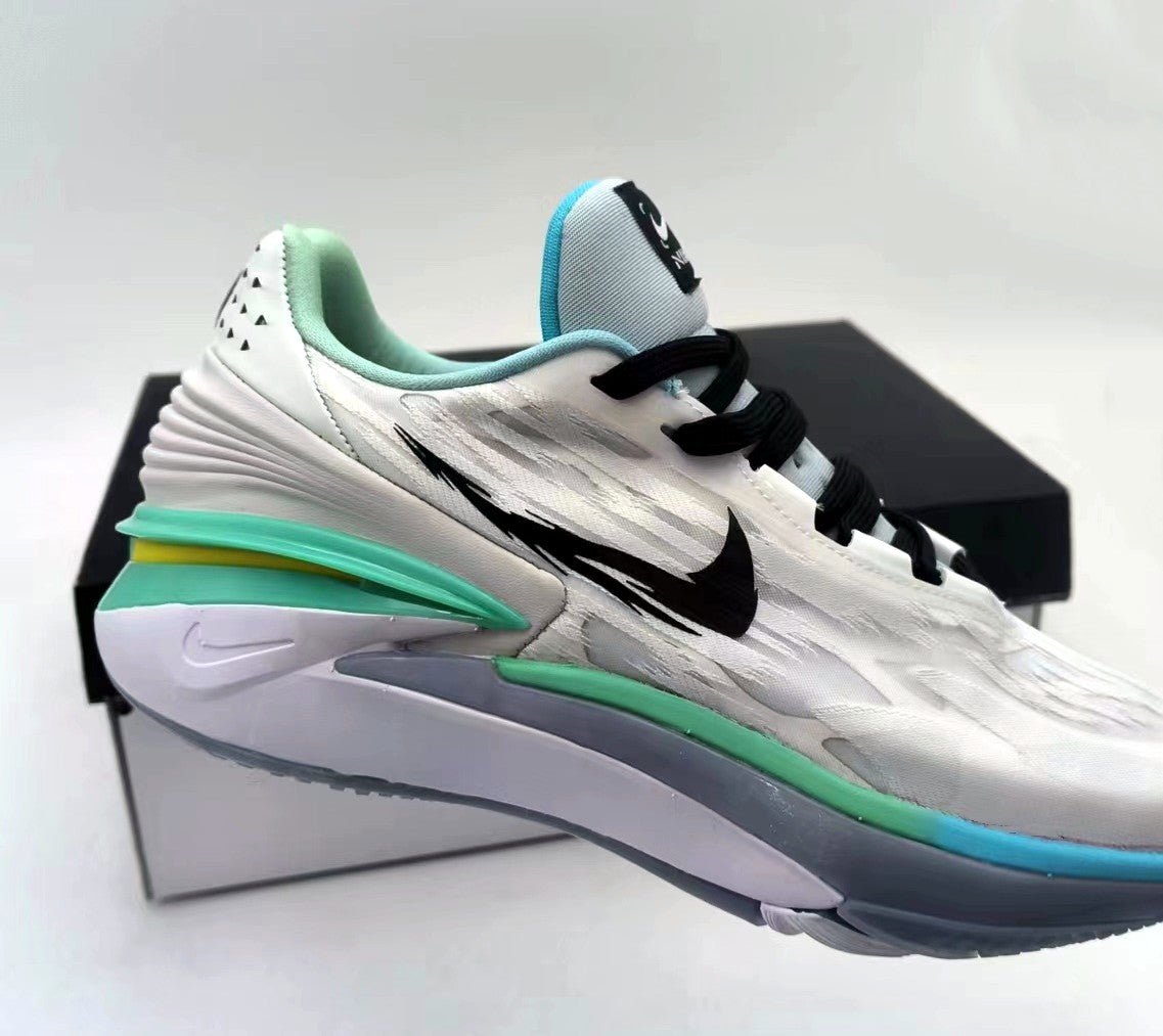 NIKE Zoom G.t. Cut 2 - Light Menta Opti Sneakers - Yellow Unisex Streetwear Limited Edition
