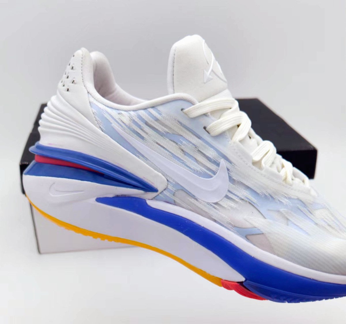 NIKE Zoom G.t. Cut 2 - Summit Blue - White Unisex Streetwear Limited Edition