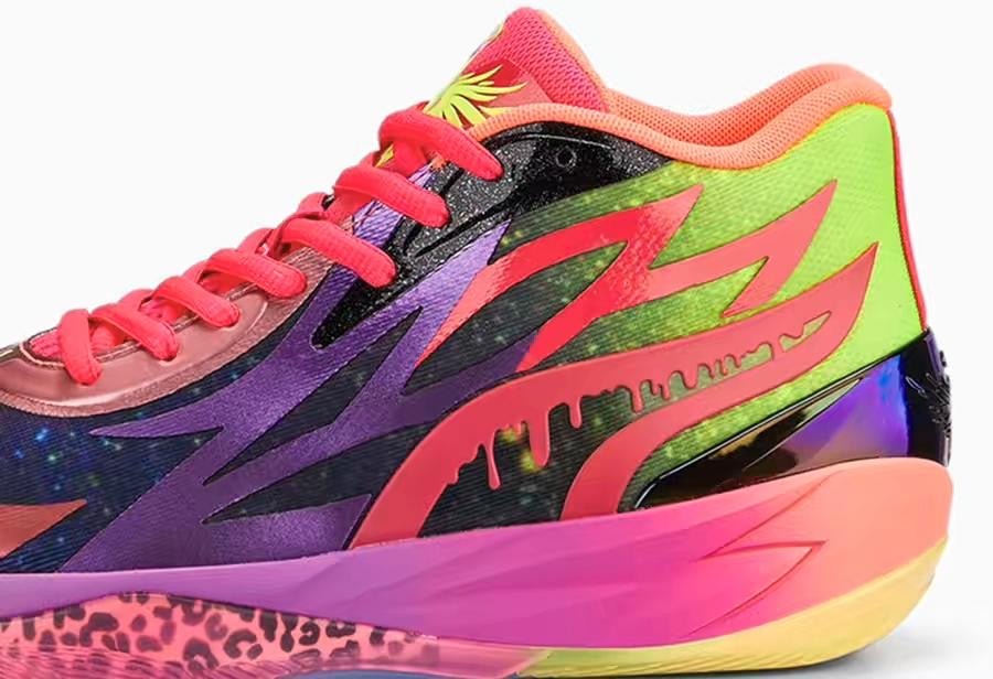 PUMA Lamelo Ball Mb.02 - Be You - Red Unisex Streetwear Limited Edition - Introducing the PUMA LaMelo Ball MB.02 x Be You, a basketball sneaker designed to empower