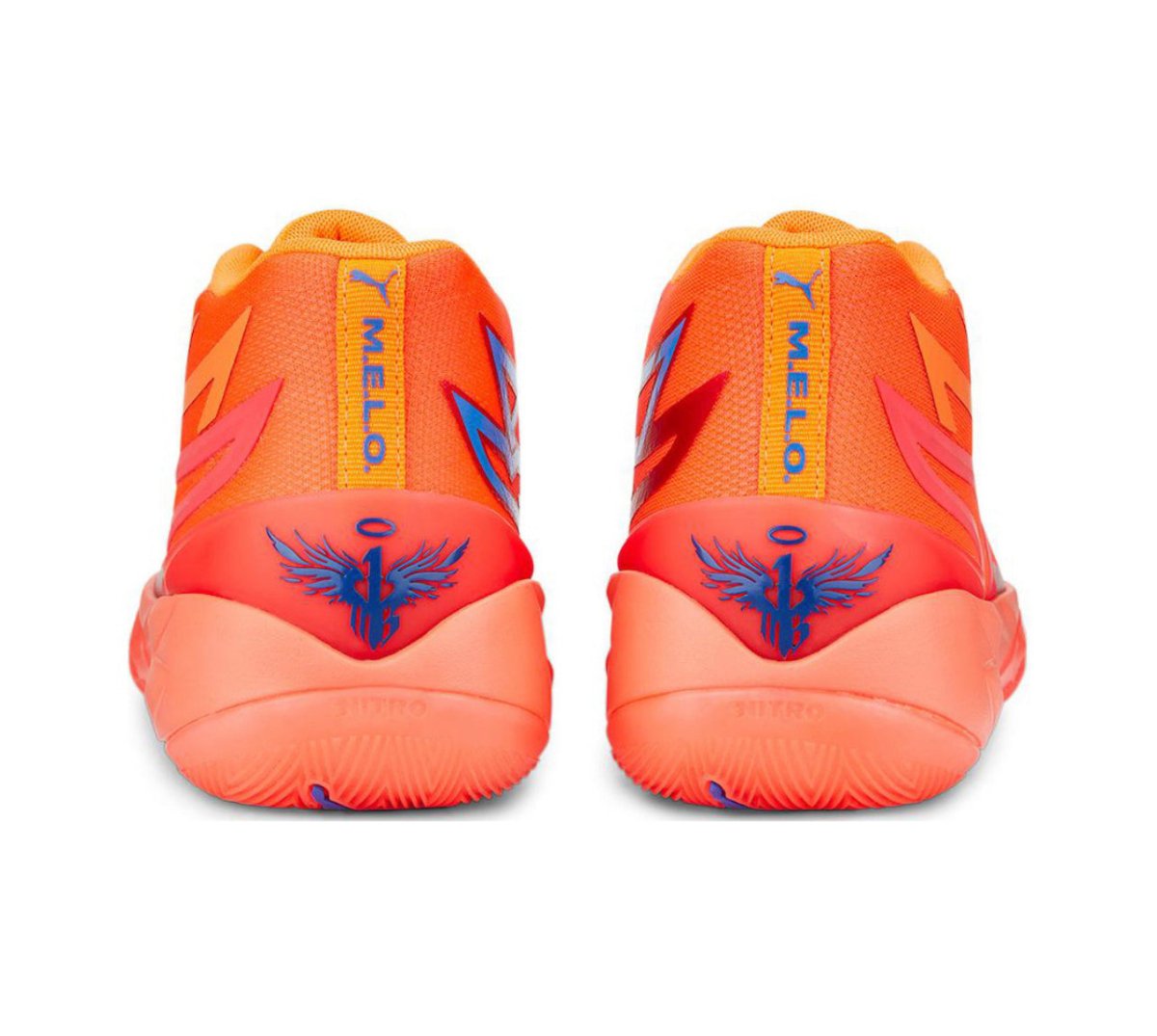 PUMA Lamelo Ball Mb.02 - Supernova - Red Unisex Streetwear Limited Edition - Introducing the PUMA LaMelo Ball MB.02 x Supernova, a basketball sneaker that combines stellar performance