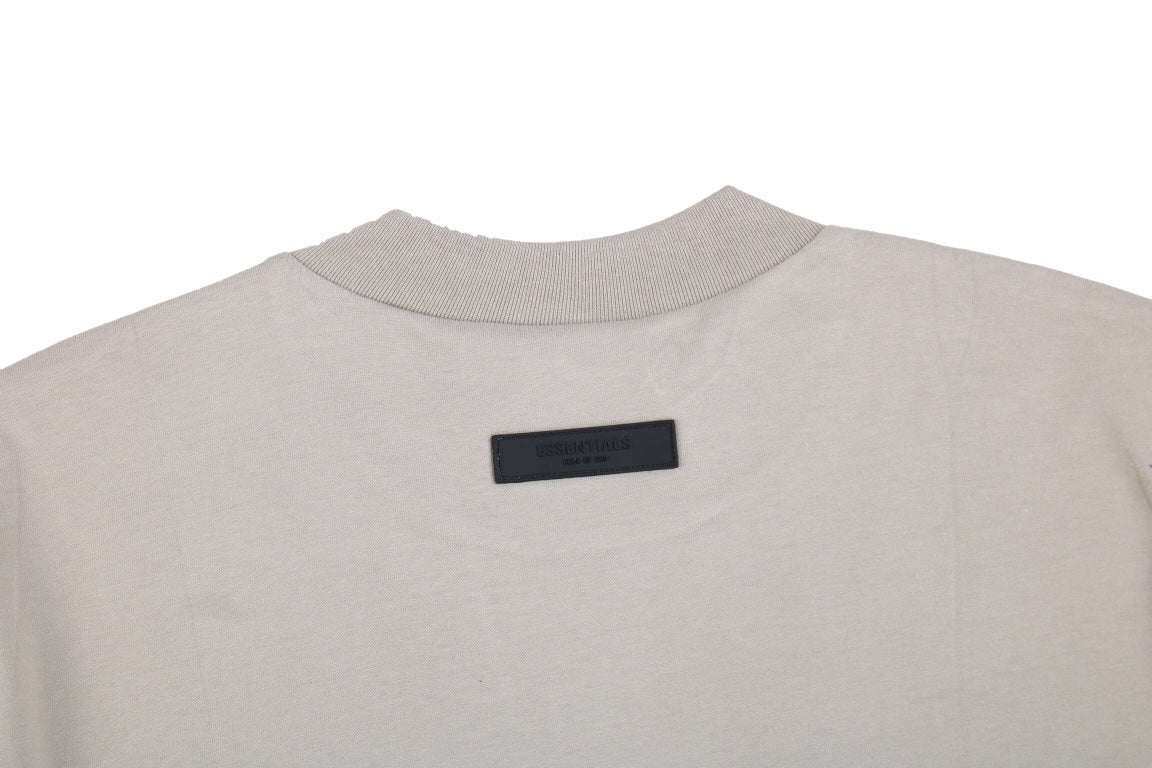 FEAR Of God Essentials T-shirt Stone - Grey Unisex Streetwear Limited Edition