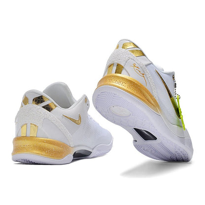 NIKE Kobe 8 - Gold Mamba Shoes - Black Unisex Streetwear Limited Edition