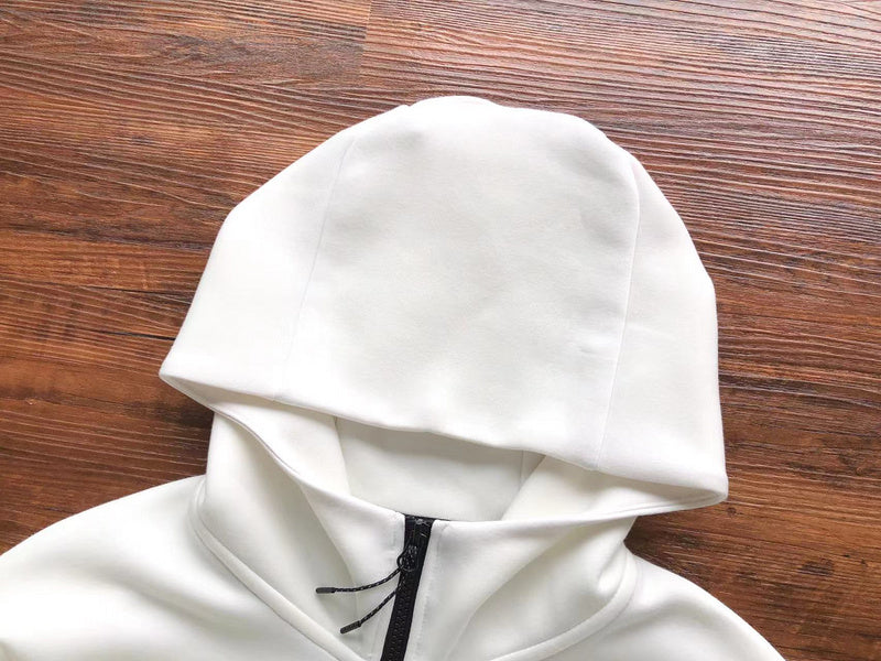 NIKE Tech Fleece Hoodie - Volt - Grey Unisex Streetwear Limited Edition
