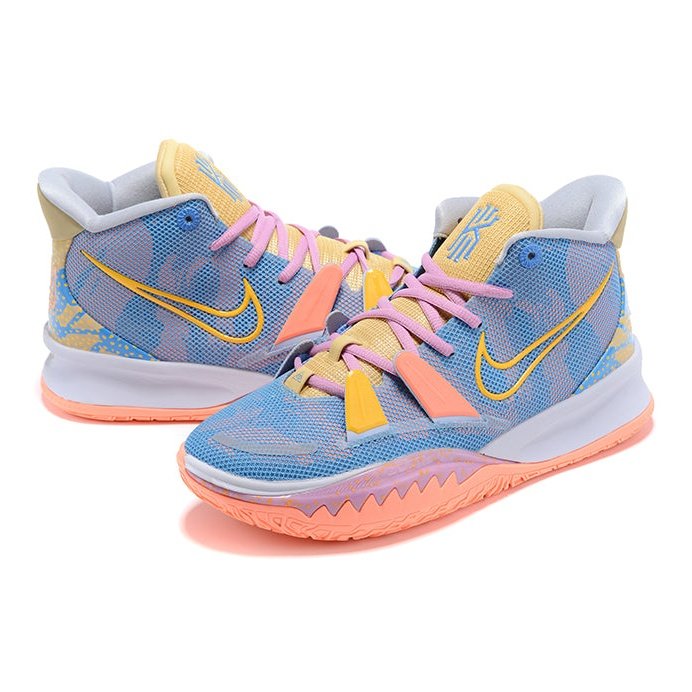 NIKE Kyrie 7 - E - Pressions Sneakers - Red Unisex Streetwear Limited Edition