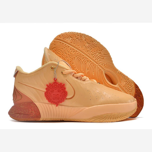NIKE Lebron 21 - Dragon Pearl Shoes - Red Unisex Streetwear Limited Edition