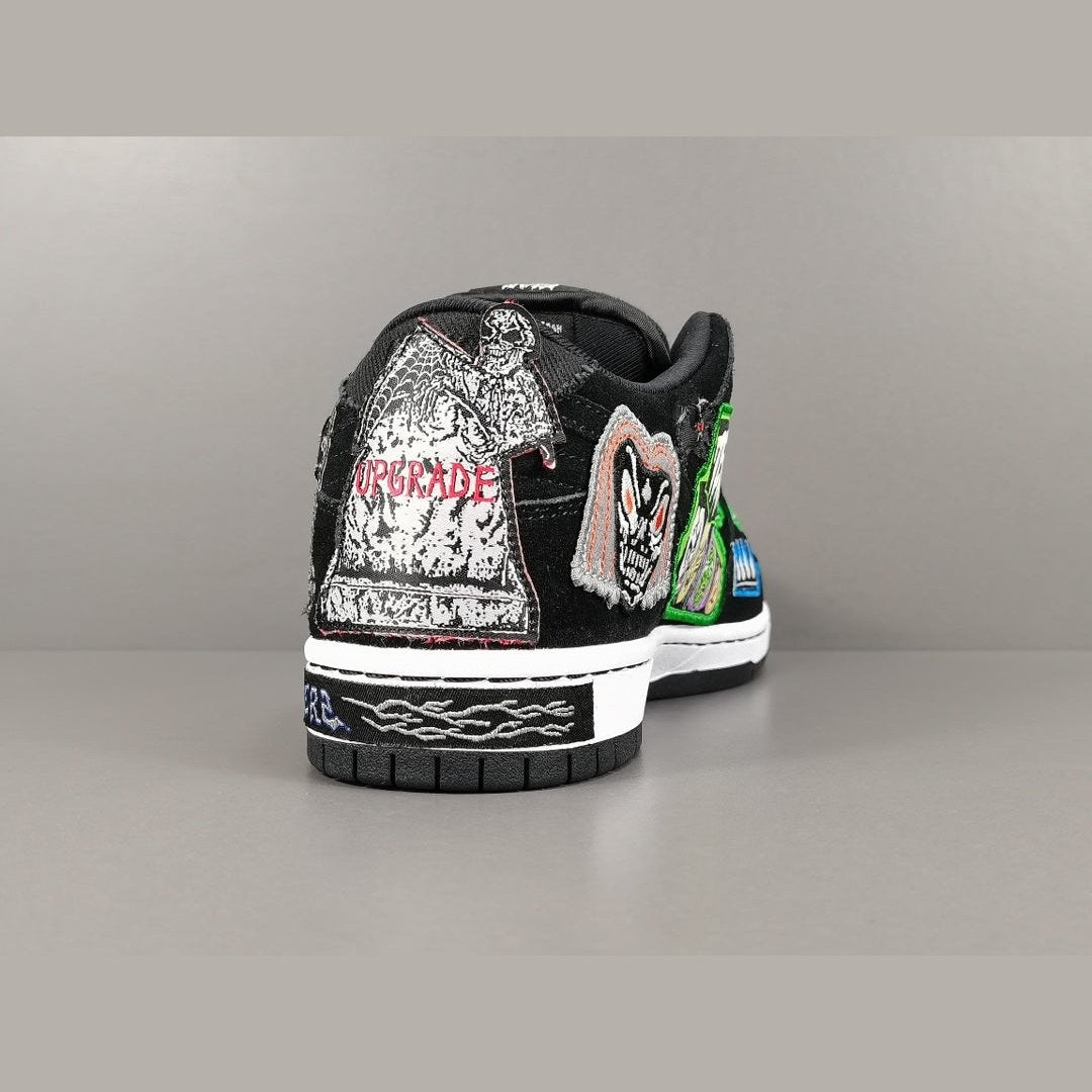 NIKE Sb Dunk Low Pro - Neckface Unisex Streetwear Limited Edition