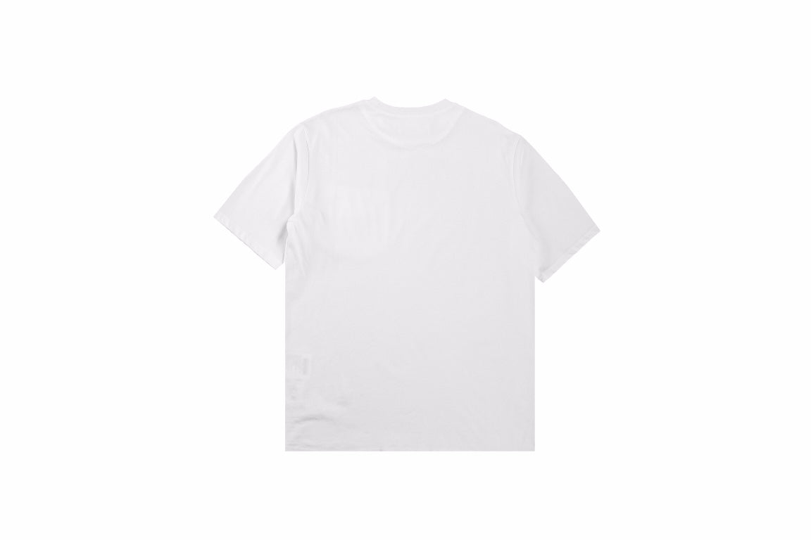 Prada Logo Pocket T-shirt (white) Unisex Streetwear Limited Edition - <span>Classic white t-shirt featuring a subtle Prada logo on the chest pocket. Made from high-quality