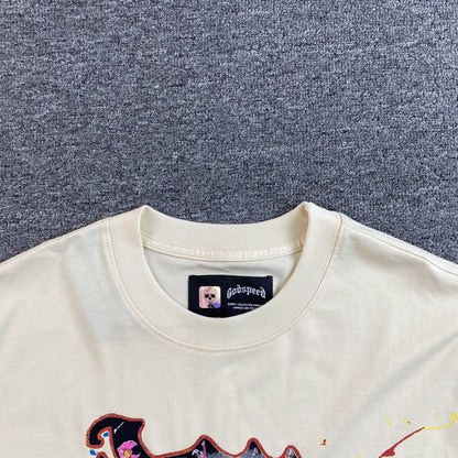 GODSPEED Rock Dreams T-shirt Bone - Red Unisex Streetwear Limited Edition