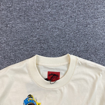GODSPEED Chrome Liberty T-shirt Bone - Red Unisex Streetwear Limited Edition