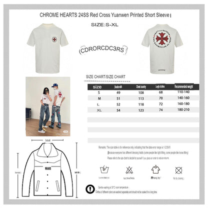 Camiseta blanca Gucci Hearts Floral Pocket