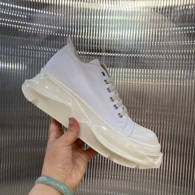 Rick Owens Low-top Sneakers - All - White Unisex Streetwear Limited Edition - ### Rick Owens Low-Top Sneakers - All White Introducing the Rick Owens Low-Top Sneakers in