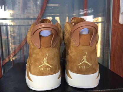 Jordan 6 Retro 'wheat' Sneakers - White Unisex Streetwear Limited Edition - **Product Description for Air Jordan 6 Retro 'Wheat'** The Air Jordan 6 Retro 'Wheat' brings