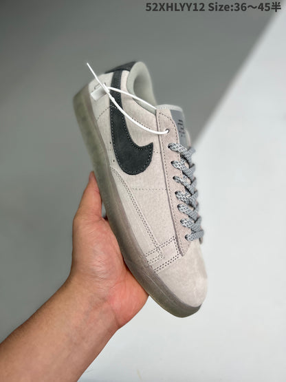 Nike Blazer Low - Reigning Champ2.0 - Red Unisex Streetwear Limited Edition - The Nike Blazer Low x Reigning Champ 2.0 redefines minimalism and craftsmanship, blending Nike's classic