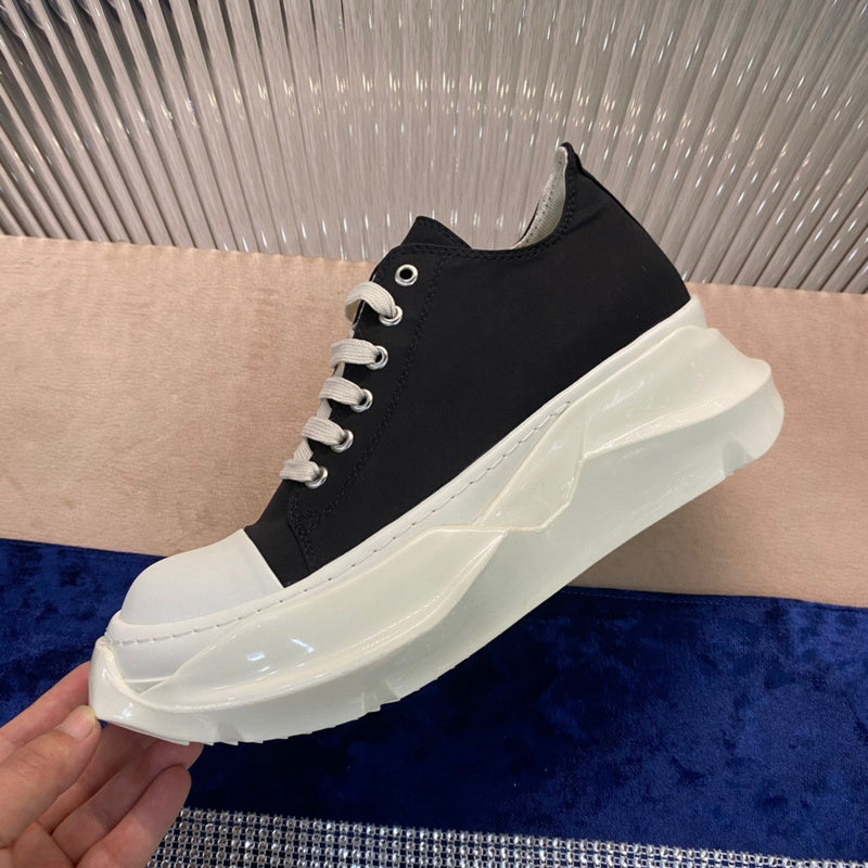 Rick Owens Low-top Sneakers - And White - Black Unisex Streetwear Limited Edition - ### Rick Owens Low-Top Sneakers - Black and White Introducing the Rick Owens Low-Top Sneakers