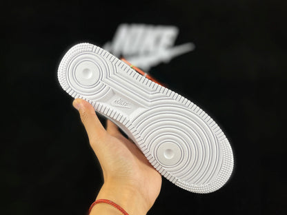 NIKE Air Force 1 Low 'white - - Red Hiking Buckle' - Black Unisex Streetwear Limited Edition - **Nike Air Force 1 Low 'White/Black/Red Hiking Buckle'** The Nike Air Force 1 Low 'White/Black/Red