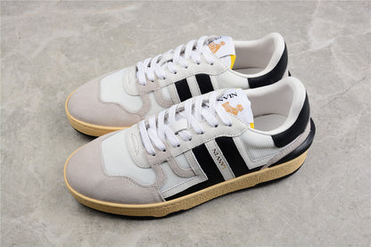 Lanvin Mesh And Suede Sneakers - Black Unisex Streetwear Limited Edition - ### Lanvin Mesh and Suede Sneakers Discover the perfect blend of style and comfort with