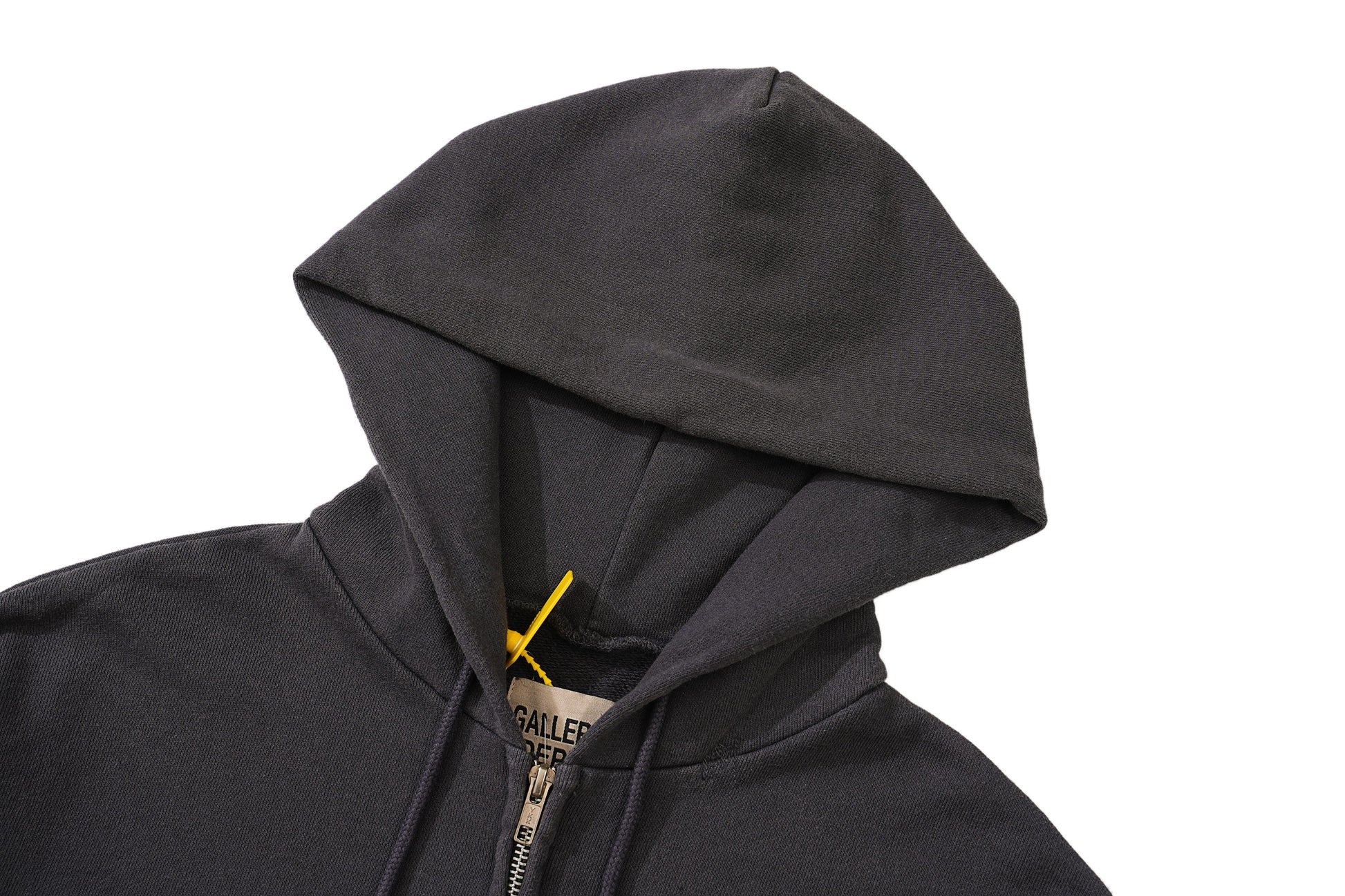 Gallery Dept. Gallery Dept Zip Up Hoodie - Black Unisex Streetwear Limited Edition - ### Product Description: Gallery Dept. Black Zip-Up Hoodie Introducing the Gallery Dept. Black Zip-Up Hoodie,