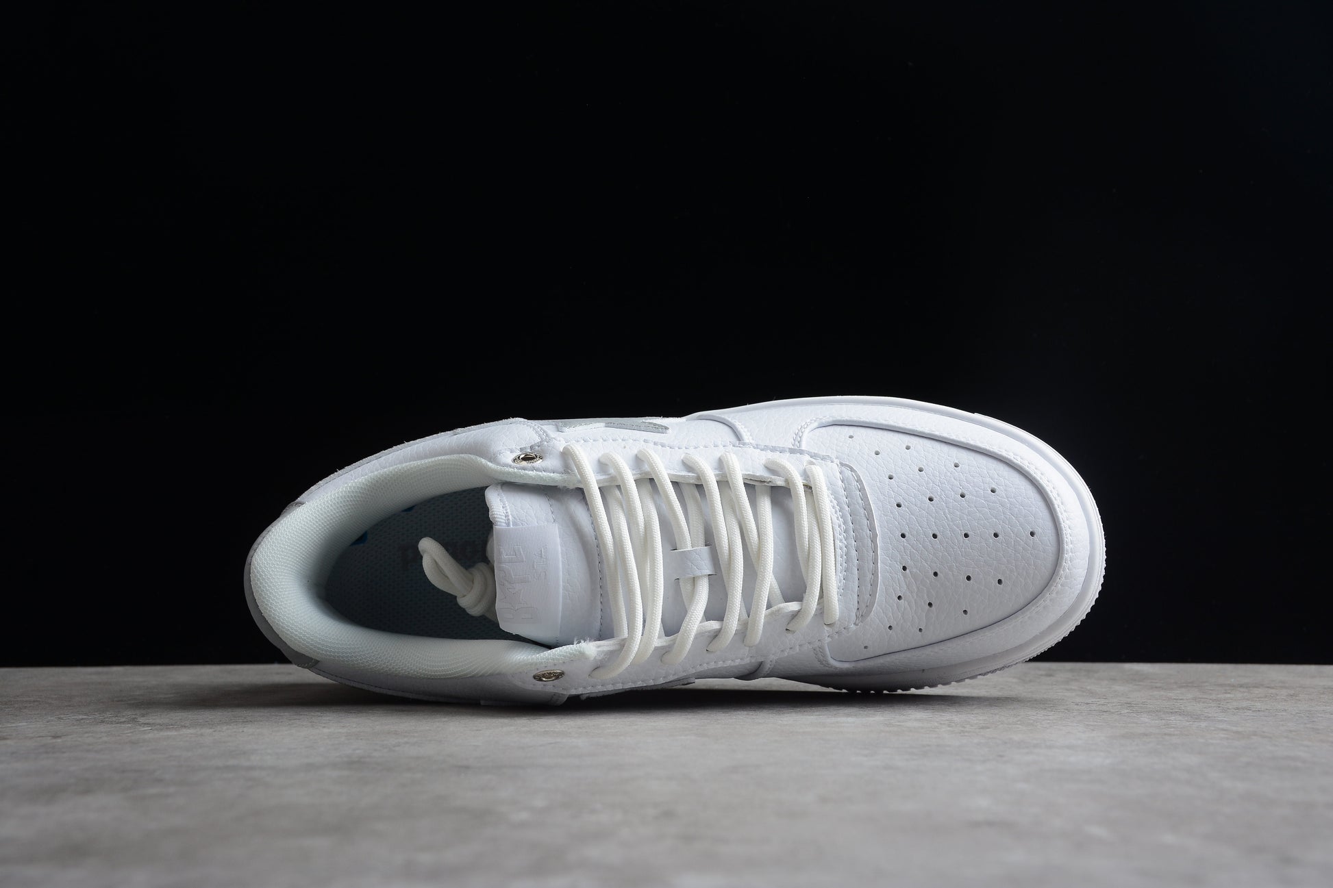 BAPE Sta Low-top Sneakers In And Gray - White Unisex Streetwear Limited Edition - **BAPE STA Low-Top Sneakers in White and Gray** Introducing the BAPE STA Low-Top Sneakers in