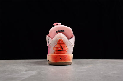 Vibrant Low Top Sneakers - Pink Unisex Streetwear Limited Edition - ### Vibrant Pink Low Top Sneakers Make a bold fashion statement with these vibrant Pink