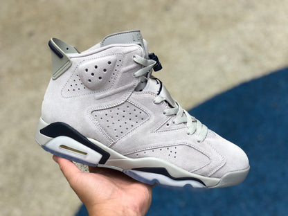Jordan 6 'cool Grey' Unisex Streetwear Limited Edition - The Air Jordan 6 'Cool Grey' is a sophisticated and stylish addition to the iconic