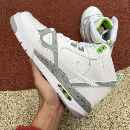 JORDAN 13 'white - Grey - Green' Unisex Streetwear Limited Edition