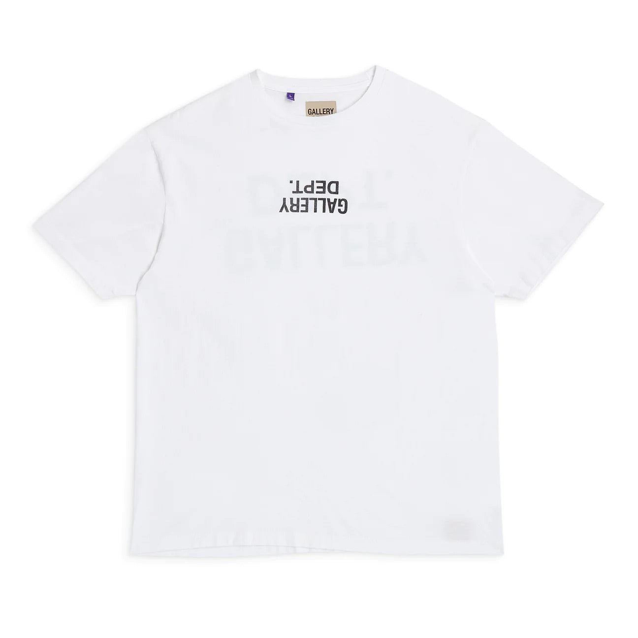 GALLERY Dept Fucked Up Logo Tee T-Shirt - Black Unisex Streetwear Limited Edition - The Gallery Dept. T-Shirt in vibrant yellow is a standout piece for any wardrobe, combining
