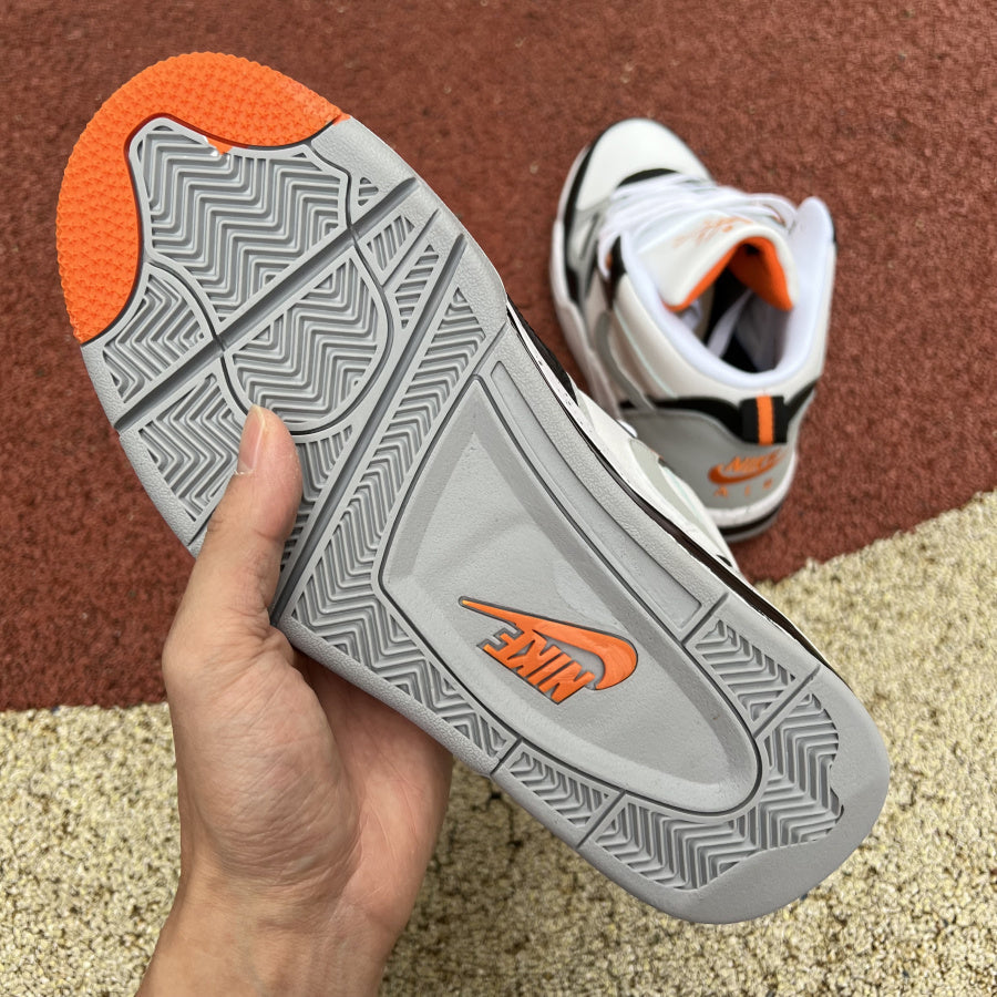 JORDAN 13 'white - Grey - Orange' Unisex Streetwear Limited Edition