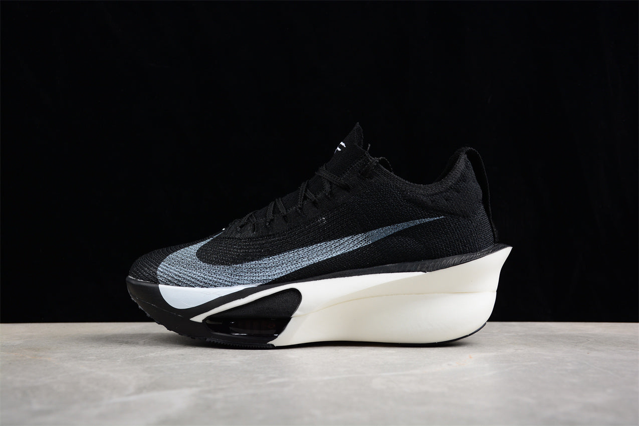 Zoom Alphafly Ne - T% 3 And White - Black Unisex Streetwear Limited Edition - Introducing the Nike Zoom Alphafly NEXT% 3, the ultimate innovation in long-distance running footwear. This