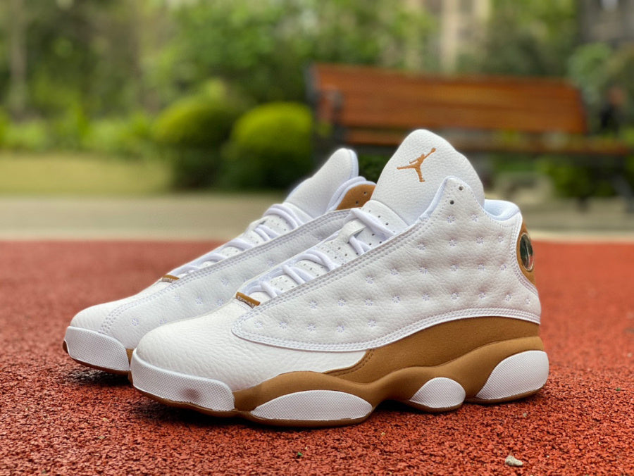 Jordan 13 wheat - White Unisex Streetwear Limited Edition - The Air Jordan 13 Retro presents an iconic silhouette updated with a modern colorway, featuring