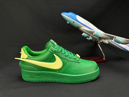 NIKE Air Force 1 'big Swoosh Green' Unisex Streetwear Limited Edition - **Nike Air Force 1 'Big Swoosh Green'** The Nike Air Force 1 'Big Swoosh Green'