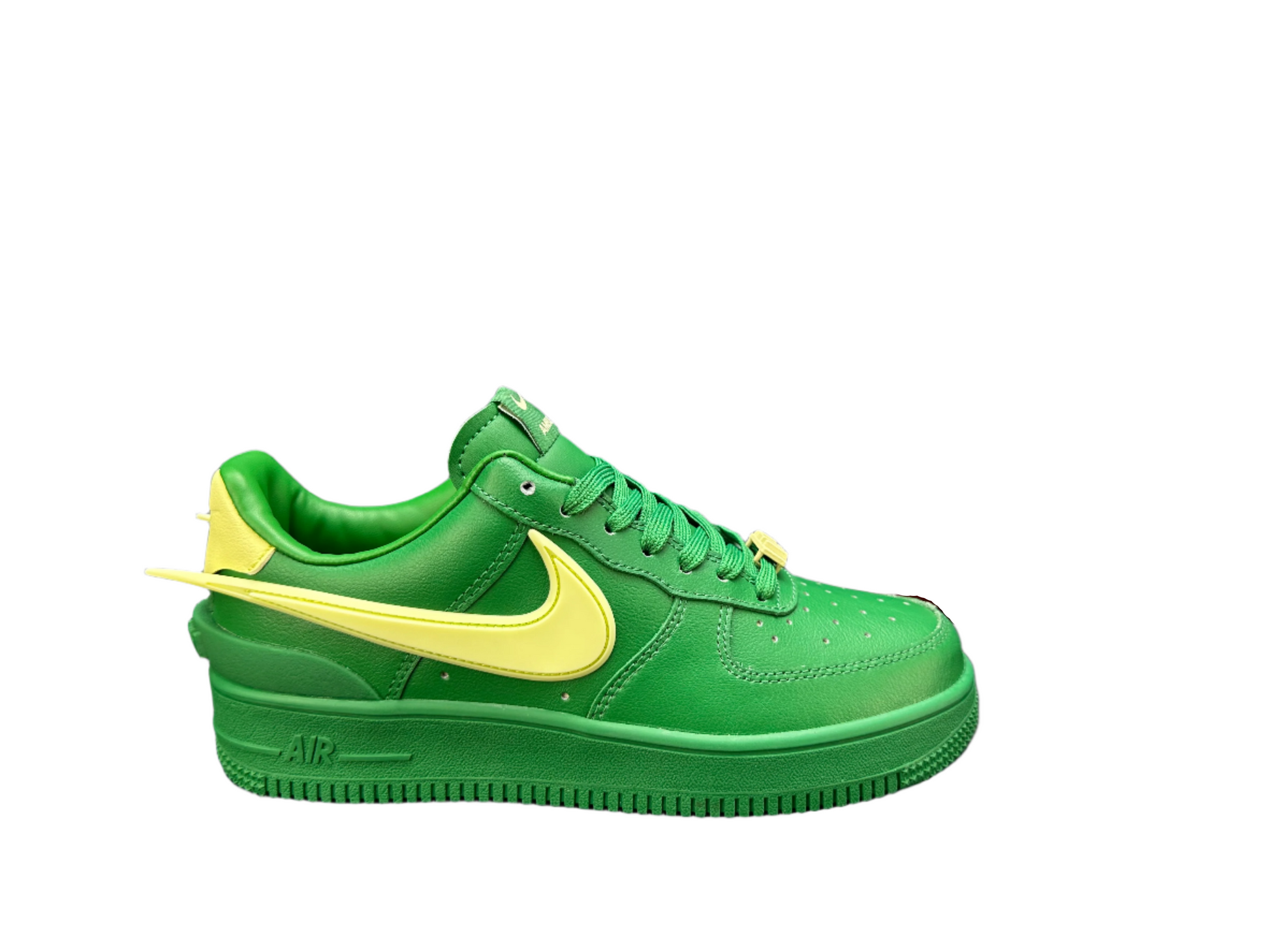 NIKE Air Force 1 'big Swoosh Green' Unisex Streetwear Limited Edition - **Nike Air Force 1 'Big Swoosh Green'** The Nike Air Force 1 'Big Swoosh Green'