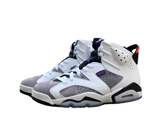 Jordan 6 'quai 54' - White Unisex Streetwear Limited Edition - The Air Jordan 6 'Quai 54' is a unique and highly sought-after sneaker that celebrates