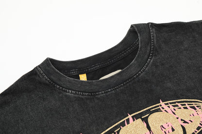 Gallery Dept. T-Shirt - Black Unisex Streetwear Limited Edition - The Gallery Dept. 'USA Tour' T-Shirt is a dynamic addition to any wardrobe, combining bold