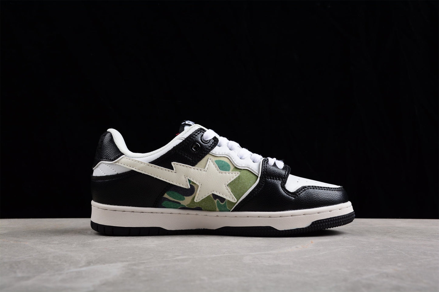BAPE Sta Camo Edition Sneakers - Black Unisex Streetwear Limited Edition - ### BAPE STA Camo Edition Sneakers Step up your sneaker game with the BAPE STA