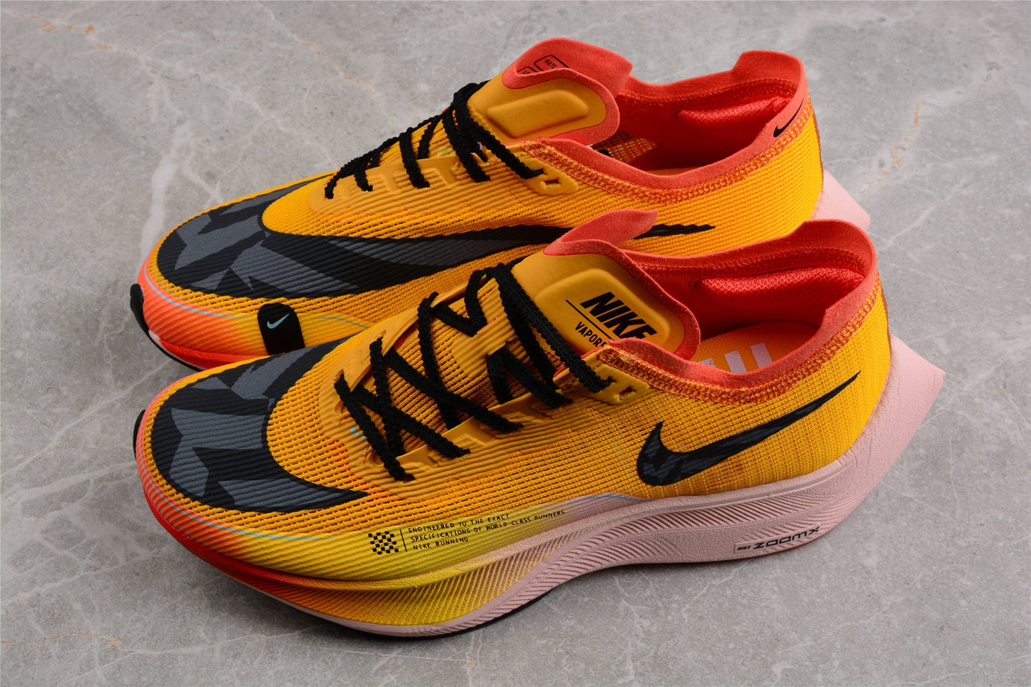 Zoom - Vaporfly Ne - T% 2 Orange And - Yellow Unisex Streetwear Limited Edition - ### Nike ZoomX Vaporfly NEXT% 2 The Nike ZoomX Vaporfly NEXT% 2 is a cutting-edge