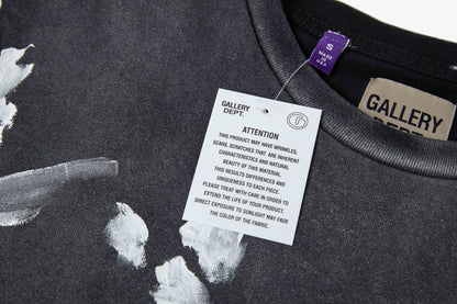 GALLERY Dept Alva New Vintage Tee T-Shirt - Black Unisex Streetwear Limited Edition - Introducing the Gallery Dept. Abstract Art T-Shirt, a statement piece that merges fashion with artistic