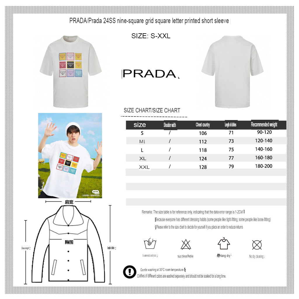 Prada Pop Art Logo T-Shirt - logo - replica sneakers