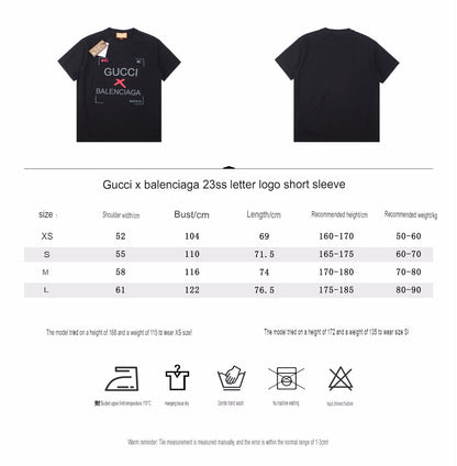 Camiseta de la colaboración Gucci x Balenciaga