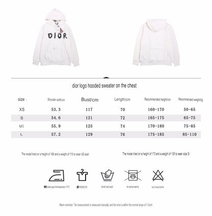 Sudadera Dior con motivo de pinceladas