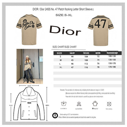 Camiseta beige de alta costura de Christian Dior