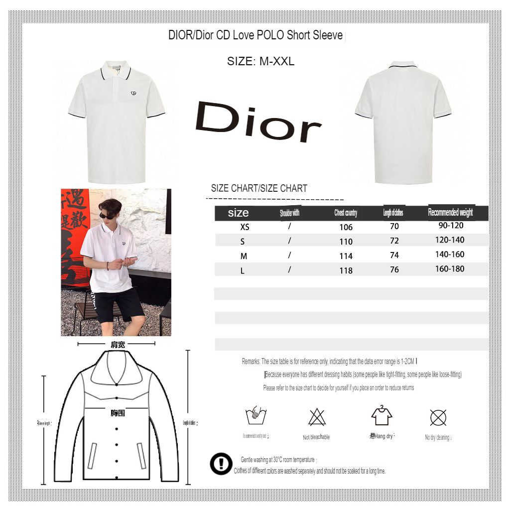 Polo blanco de Dior