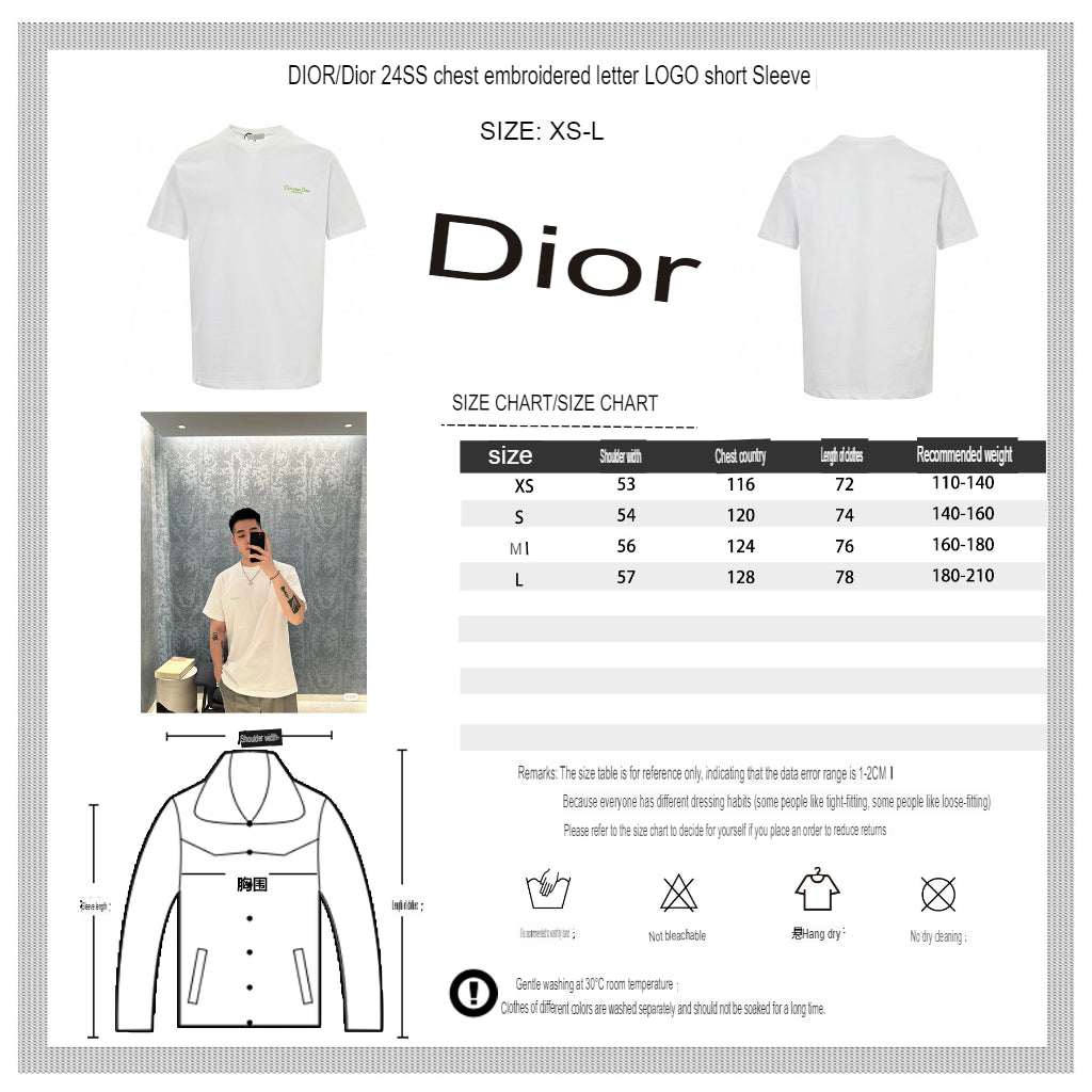 Camiseta blanca de Dior Christian Dior Couture