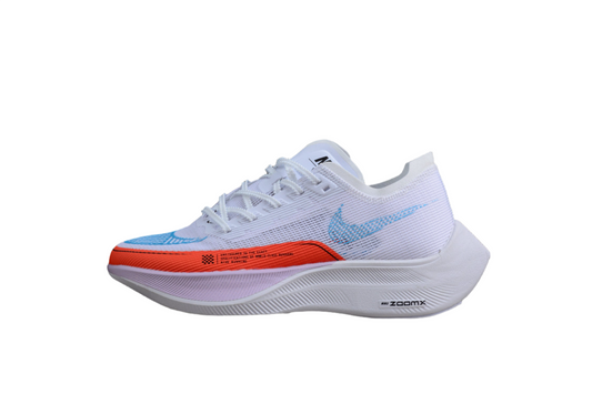 Zoom - Vaporfly Ne - T% 2 And Orange - White Unisex Streetwear Limited Edition - The Nike ZoomX Vaporfly NEXT% 2 is a high-performance running shoe designed for elite runners.