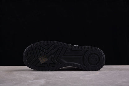 BAPE Sta Low-top Sneakers - Black Unisex Streetwear Limited Edition - **BAPE STA Low-Top Sneakers** Introducing the BAPE STA Low-Top Sneakers, a perfect blend of streetwear