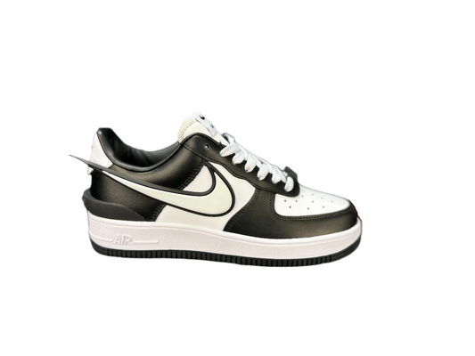 NIKE Air Force 1 'big Swoosh White - Black' Unisex Streetwear Limited Edition - **Nike Air Force 1 'Big Swoosh White/Black'** The Nike Air Force 1 'Big Swoosh White/Black'