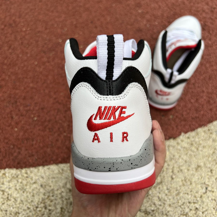 JORDAN 13 'white - Grey - Red' Unisex Streetwear Limited Edition - **Air Jordan 13 'White/Grey/Red'** The Air Jordan 13 'White/Grey/Red' is a classic and stylish rendition