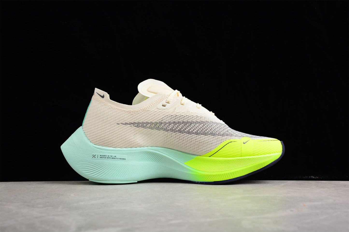 Zoom - Vaporfly Ne - T% 2 Cream neon And Teal - Green Unisex Streetwear Limited Edition