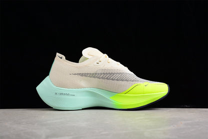 Zoom - Vaporfly Ne - T% 2 Cream neon And Teal - Green Unisex Streetwear Limited Edition