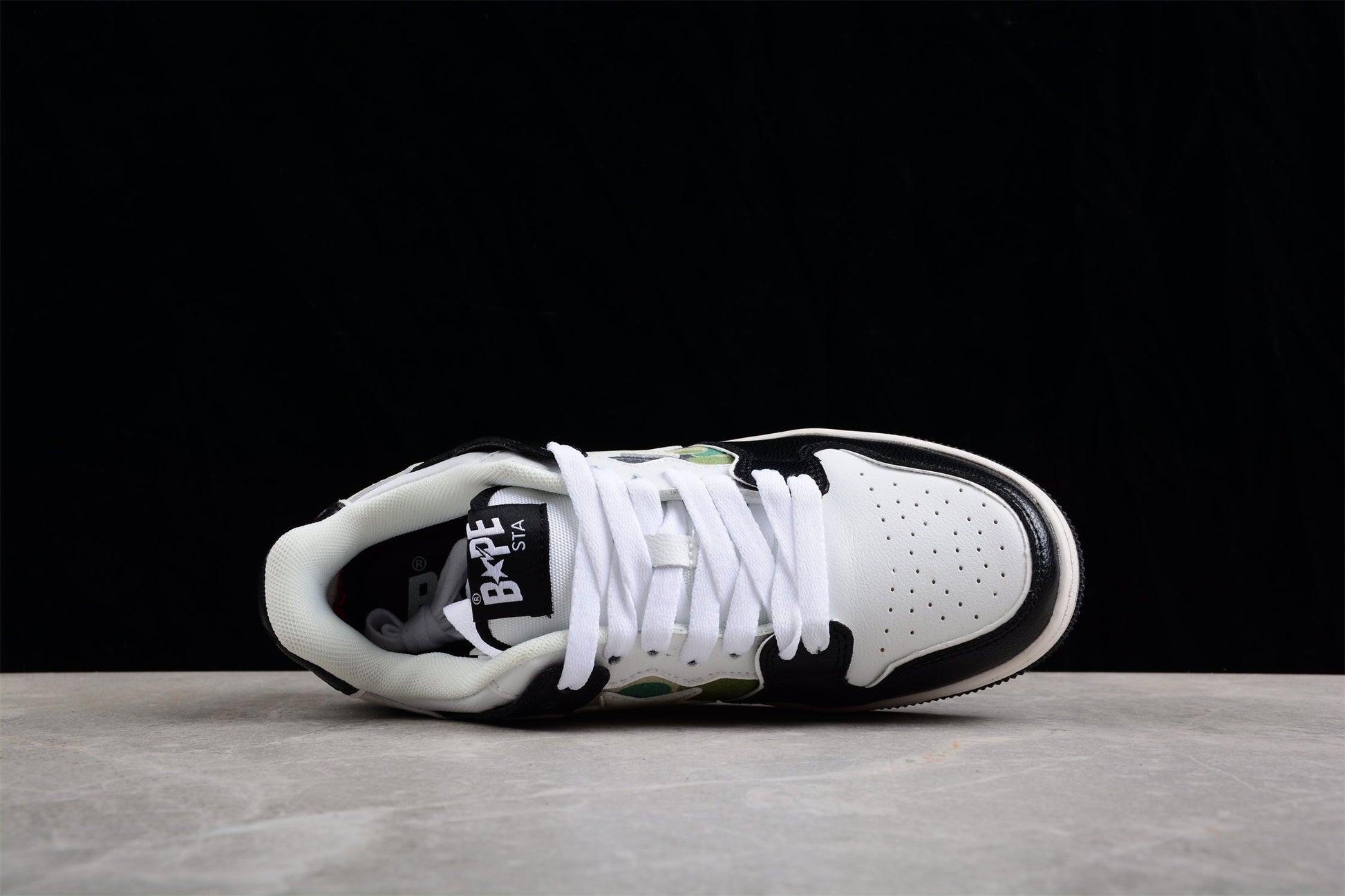 BAPE Sta Low-top Sneakers In Black, White, And Camo Unisex Streetwear Limited Edition - **BAPE STA Low-Top Sneakers in Black, White, and Camo** Introducing the BAPE STA Low-Top Sneakers